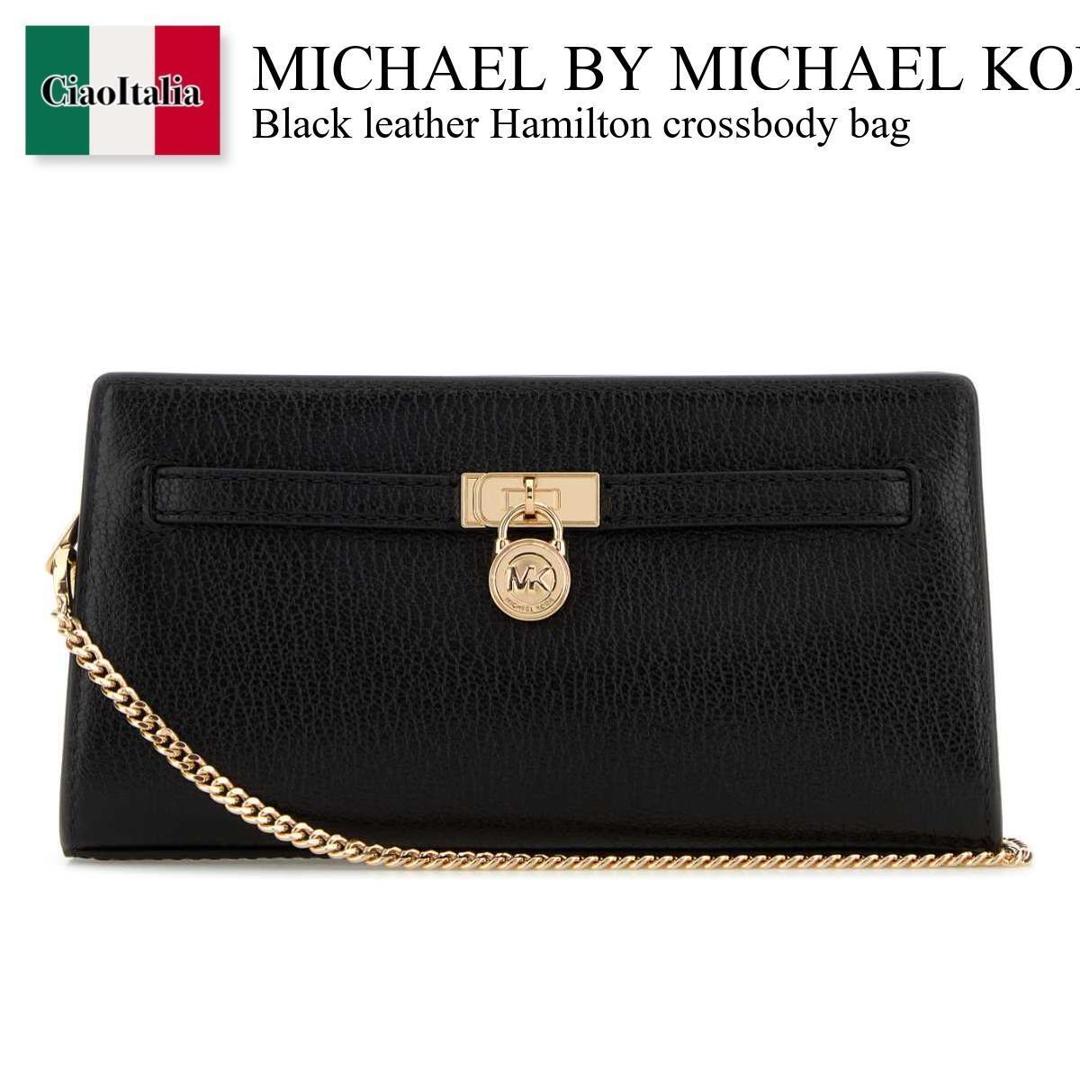 【数量限定・在庫限り・早い者勝ち！】 マイケル・コース / かばん / カバン / Michael By Michael Kors Black Leather Hamilton Crossbody Bag / 32F5GNXC0L / 32F5GNXC0L BLACK / 32F5GNXC0LBLACK / ショルダーバッグ・ポシェット 28,169円