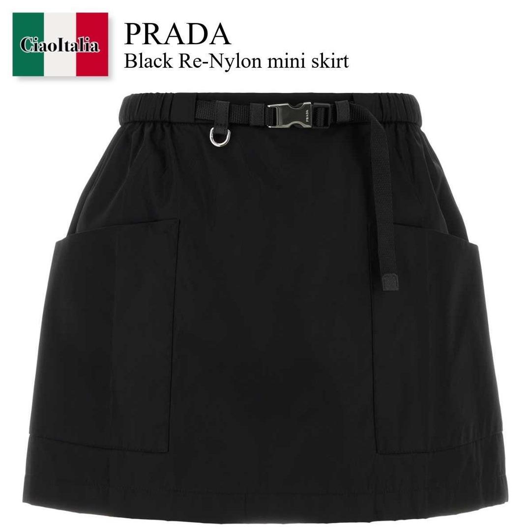楽天市場】PRADA プラダ スカート 21X926 1WQ8 レディース ミニ