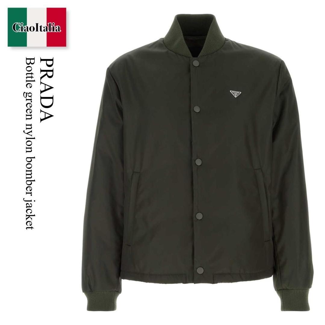 楽天市場】PRADA プラダ コーチジャケット SGB737 1WQ9 メンズ RE