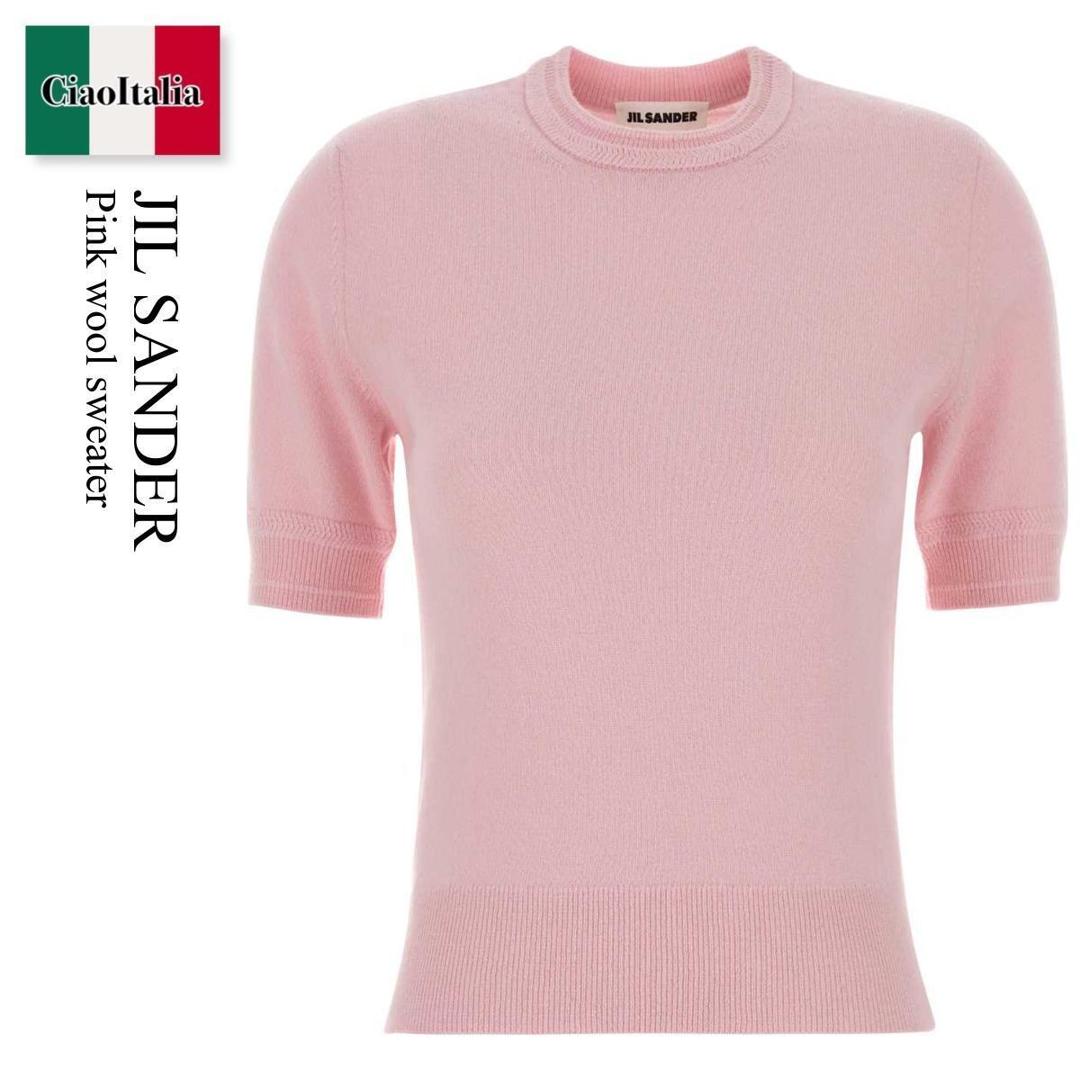 【数量限定・在庫限り・早い者勝ち！】 ジルサンダー / Jil Sander Pink Wool Sweater / J01GC0114J 14827 / J01GC0114J 14827 668 / J01GC0114J14827 / J01GC0114J14827 668 / J01GC0114J14827668 / ニット・セーター