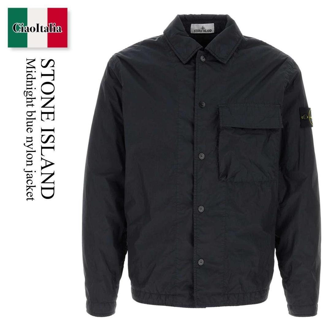 【寸法押さえる・店卸し資産境界線・早め者制覇！】 ストーンアイランド / Stone Island Midnight Blue Nylon Jacket / L1S151200002S0A23 / L1S151200002S0A23 V0020 / L1S151200002S0A23V0020 / プルオーバー