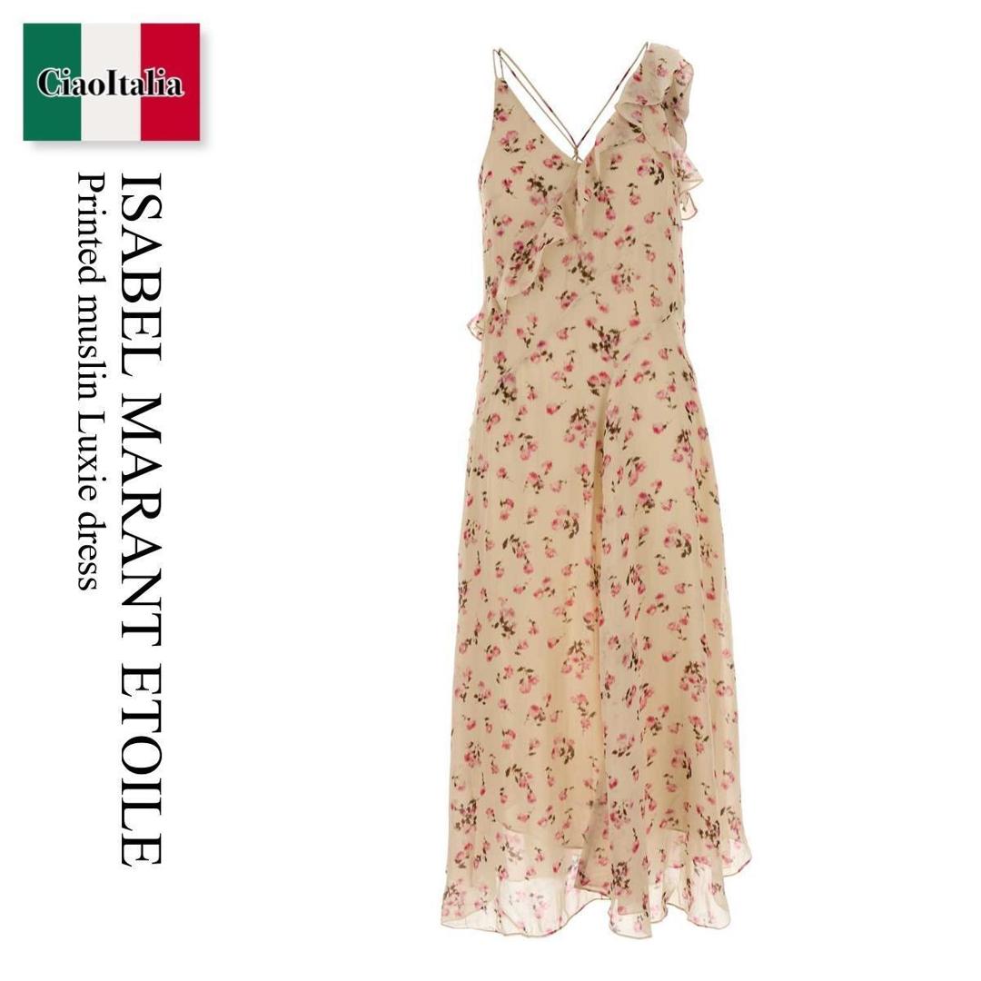 【数量限定・在庫限り・早い者勝ち！】 イザベルマランエトワール / Isabel Marant Etoile Printed Muslin Luxie Dress / RO1002 FAD1J08E / RO1002 FAD1J08E 90BE / RO1002FAD1J08E / RO1002FAD1J08E 90BE / RO1002FAD1J08E90BE / ワンピース