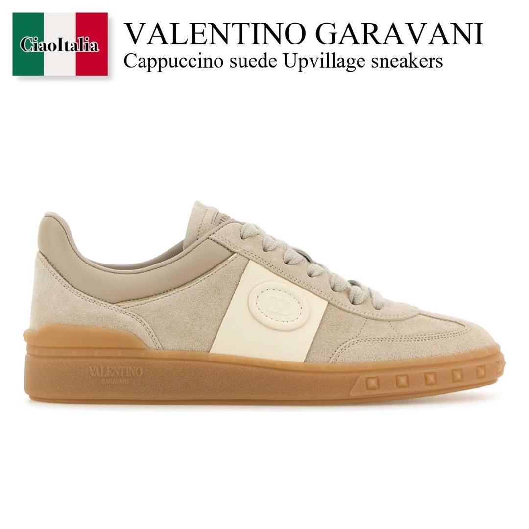 【数量限定・在庫限り・早い者勝ち！】 バレンチノ / Valentino Garavani Cappuccino Suede Upvillage Sneakers / 6W2S0IL9FVU / 6W2S0IL9FVU Y6J / 6W2S0IL9FVUY6J / スニーカー｜Ciao Italia