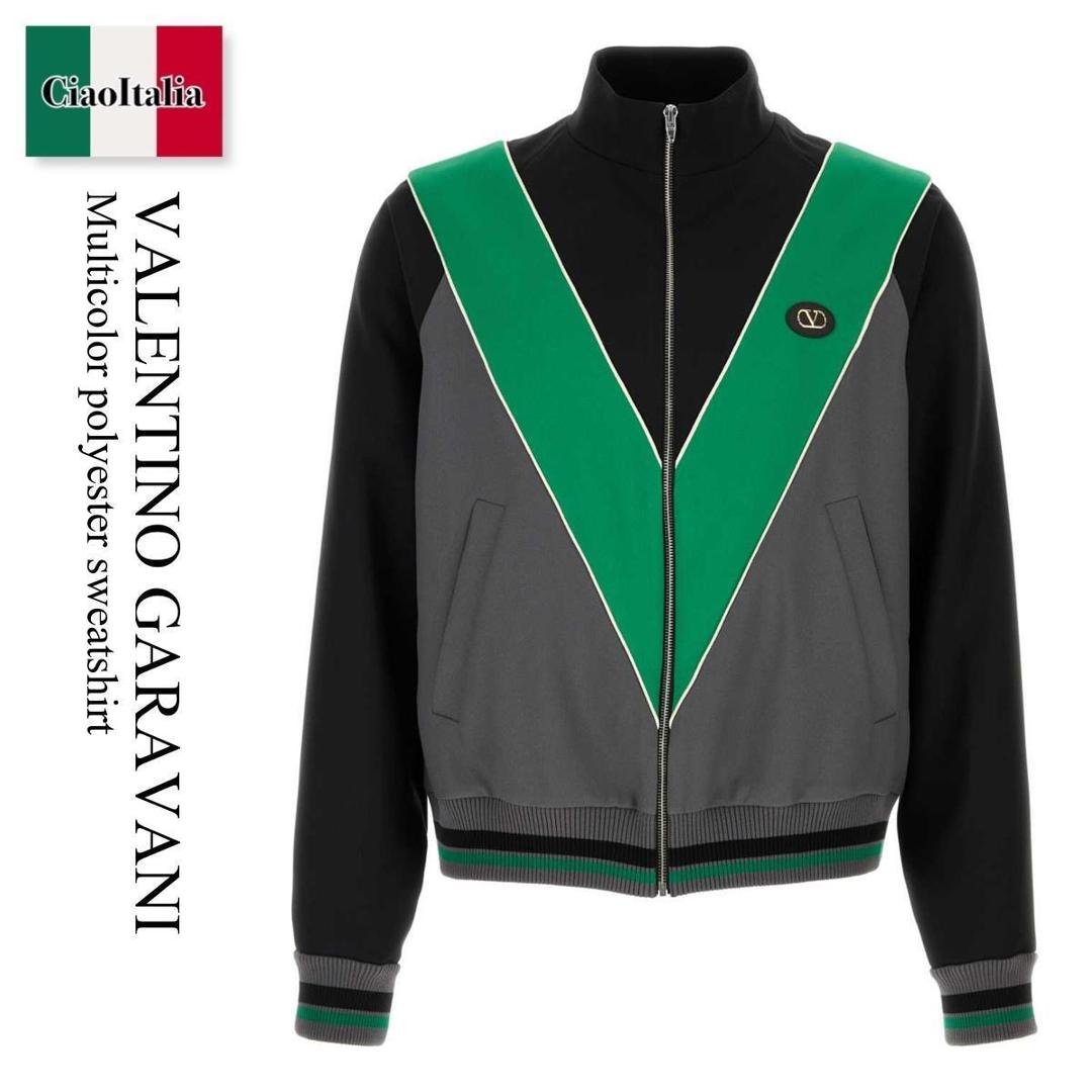 【数量限定・在庫限り・早い者勝ち!】 バレンチノ / Valentino Garavani Multicolor Polyester Sweatshirt / 8V3MF29LAYY / 8V3MF29LAYY C2P / 8V3MF29LAYYC2P / スウェット・トレーナー