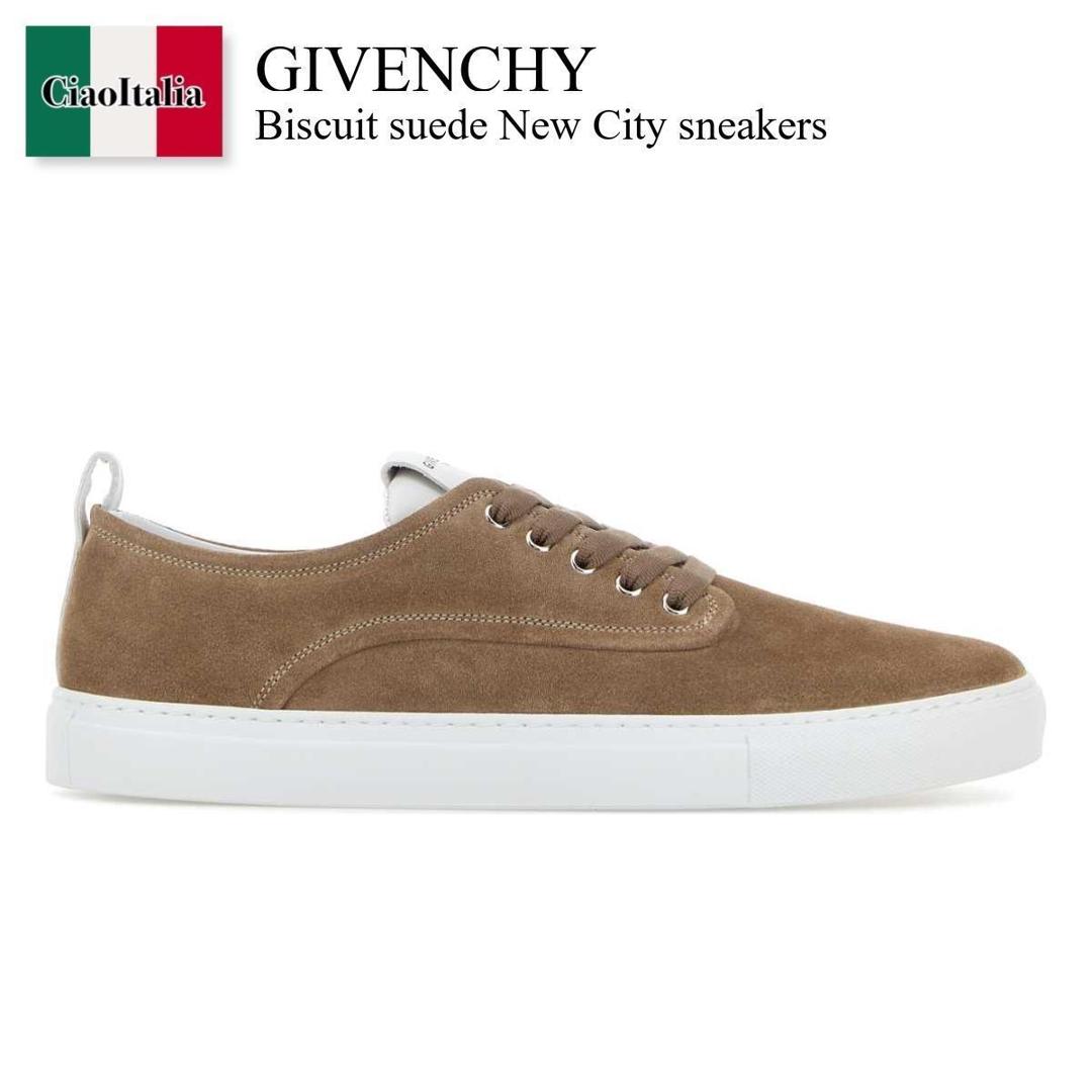 【寸法押さえる・店卸し資産境界線・早め者制覇！】 ジバンシィ / Givenchy Biscuit Suede New City Sneakers / BH00B3H1WZ / BH00B3H1WZ 281 / BH00B3H1WZ281 / スニーカー