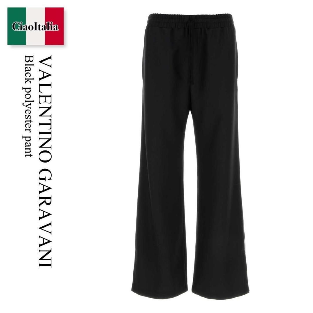 【数量限定・在庫限り・早い者勝ち！】 バレンチノ / Valentino Garavani Black Polyester Pant / 8V3MD05JAYY / 8V3MD05JAYY 0NO / 8V3MD05JAYY0NO / パンツ・ボトムスその他｜Ciao Italia