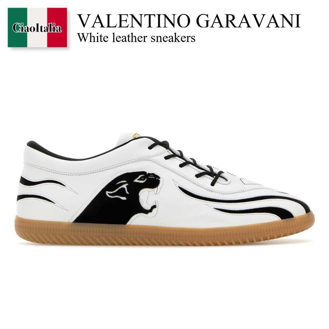 【数量限定・在庫限り・早い者勝ち!】 バレンチノ / Valentino Garavani White Leather Sneakers / 8Y2S0M31SJQ / 8Y2S0M31SJQ C5W / 8Y2S0M31SJQC5W / スニーカー|Ciao Italia