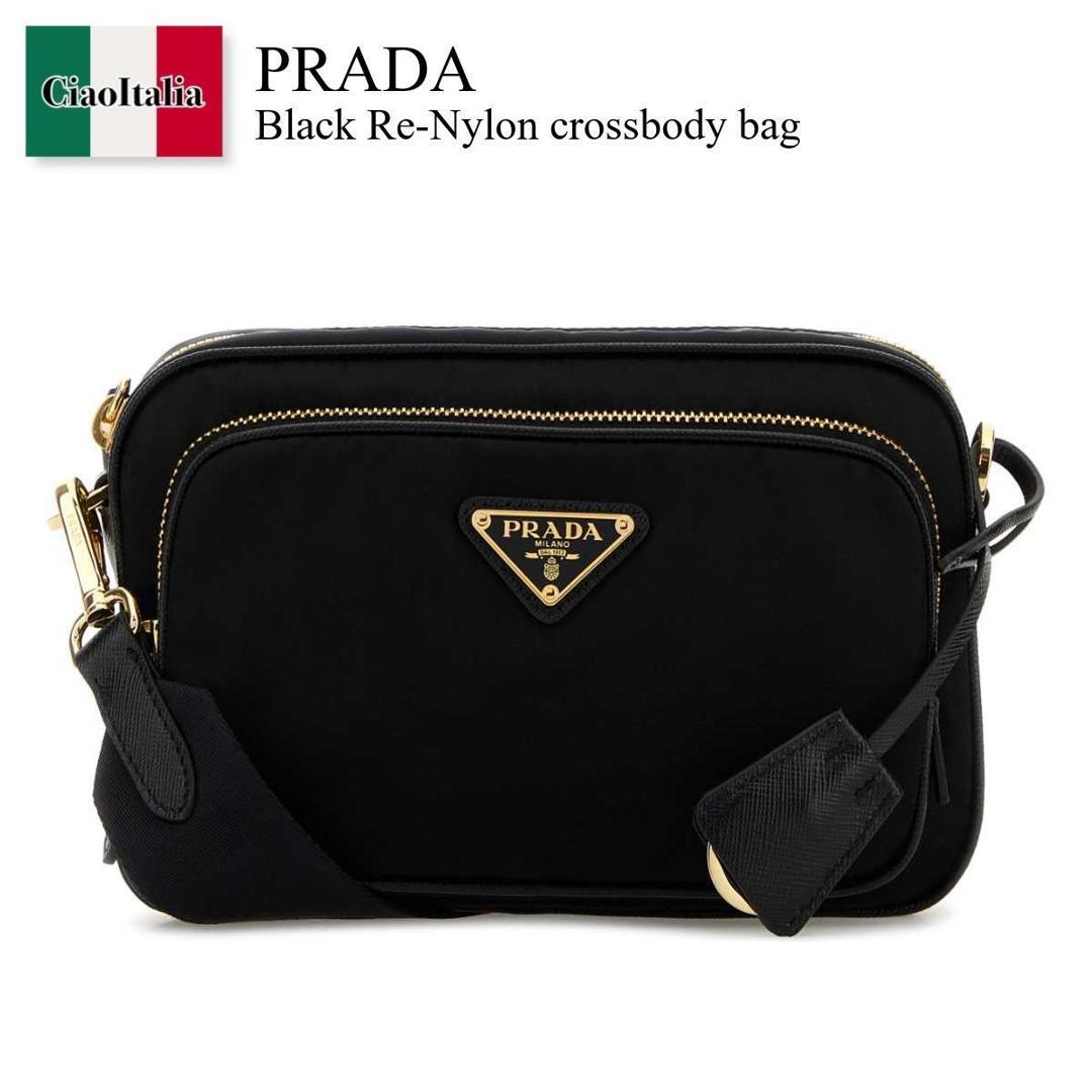 【数量限定・在庫限り・早い者勝ち！】 プラダ / かばん / カバン / Prada Black Re-Nylon Crossbody Bag / 1BH226 F0632 / 1BH226 R064 F0632 / 1BH226R064 / 1BH226R064 F0632 / 1BH226R064F0632 / ショルダーバッグ・ポシェット