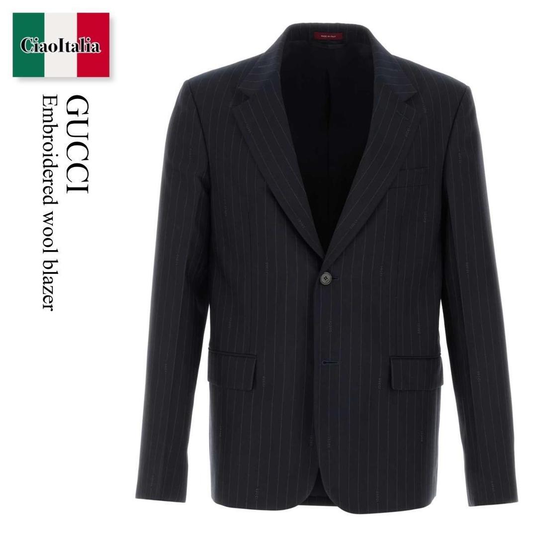【数量限定・在庫限り・早い者勝ち！】 グッチ / Gucci Embroidered Wool Blazer / 846711 ZAS7A / 846711 ZAS7A 4405 / 846711ZAS7A / 846711ZAS7A 4405 / 846711ZAS7A4405 / ジャケットその他