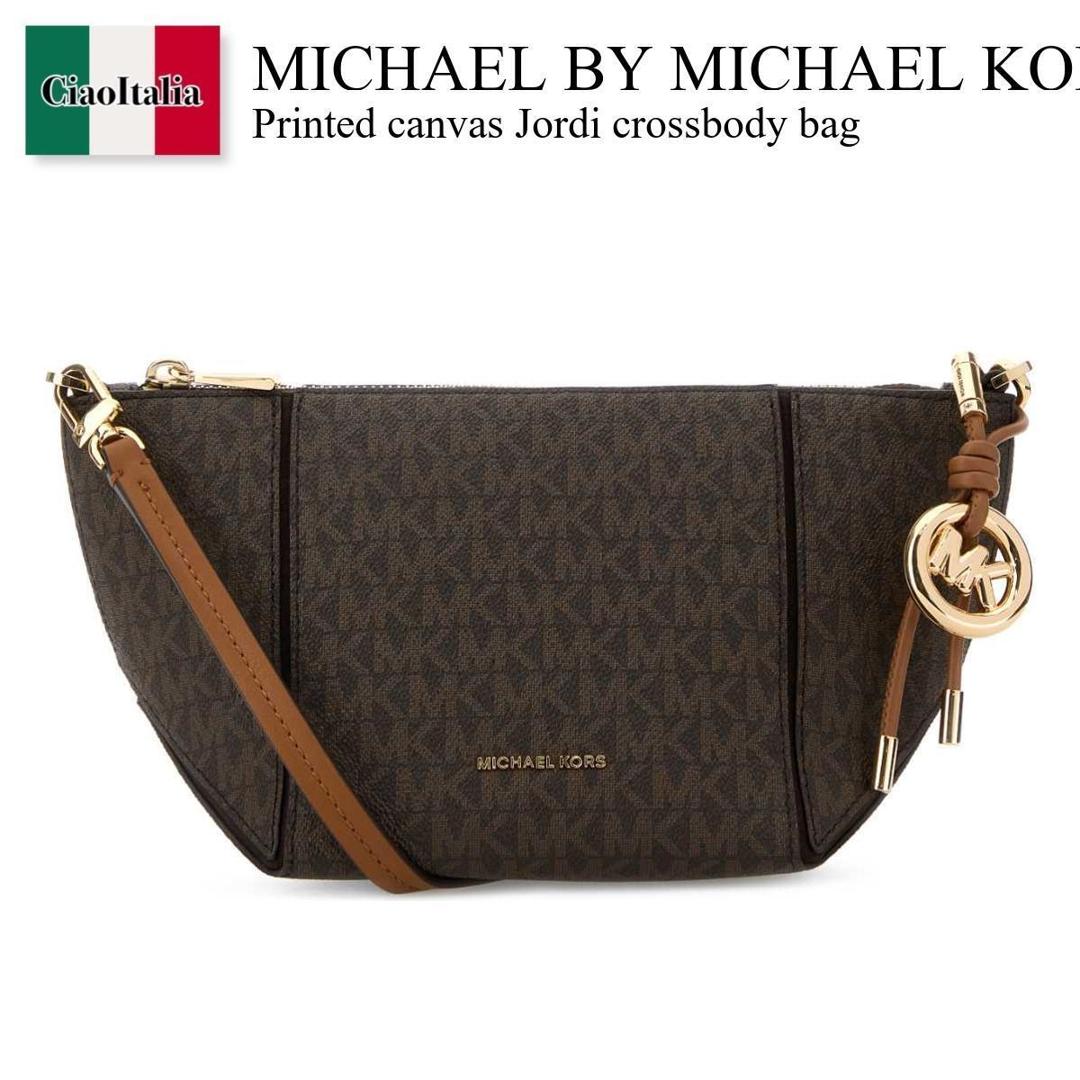 【数量限定・在庫限り・早い者勝ち！】 マイケル・コース / かばん / カバン / Michael By Michael Kors Printed Canvas Jordi Crossbody Bag / 32R6G9JC1B / 32R6G9JC1B BRNACORN / 32R6G9JC1BBRNACORN / ショルダーバッグ・ポシェット