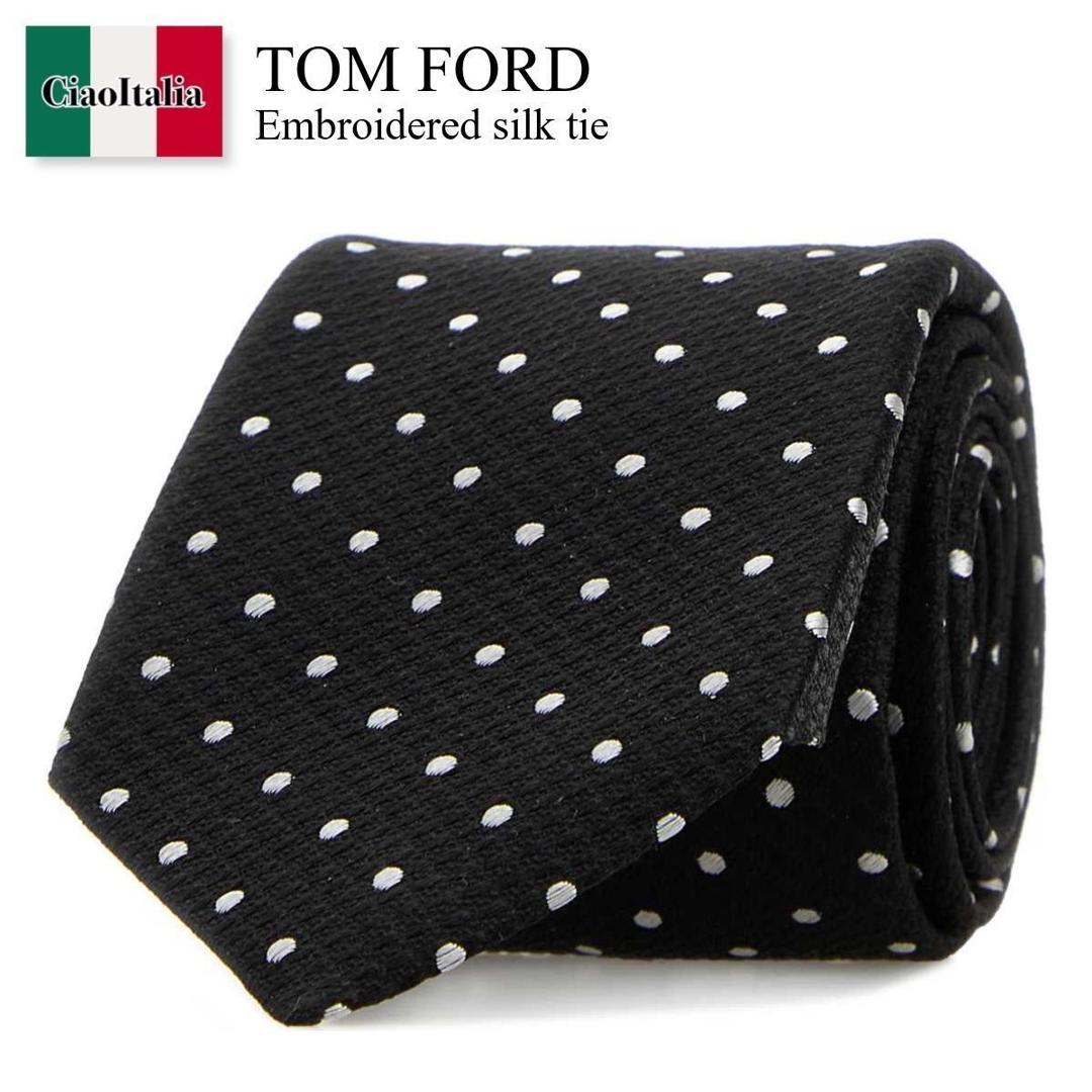 【数量限定・在庫限り・早い者勝ち！】 トム・フォード / Tom Ford Embroidered Silk Tie / STI003S0202NAA / STI003S020 2NAA / STI003S0202 / STI003S0202 NAA / ネクタイ