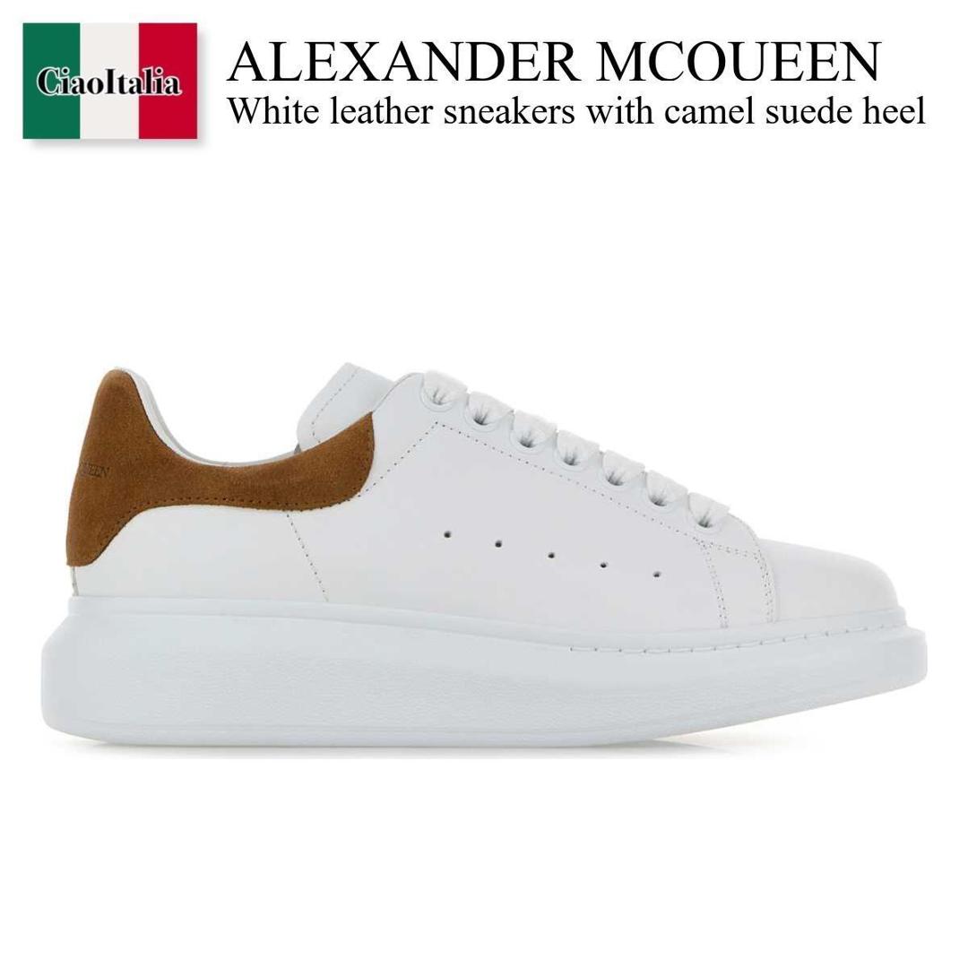 【量目押さえる・店卸し資産極限点・早め者制勝！】 アレキサンダー・マックイーン / Alexander Mcqueen White Leather Sneakers / 553770 WIAJW / 553770 WIAJW 9900 / 553770WIAJW / 553770WIAJW 9900 / 553770WIAJW9900 / スニーカー