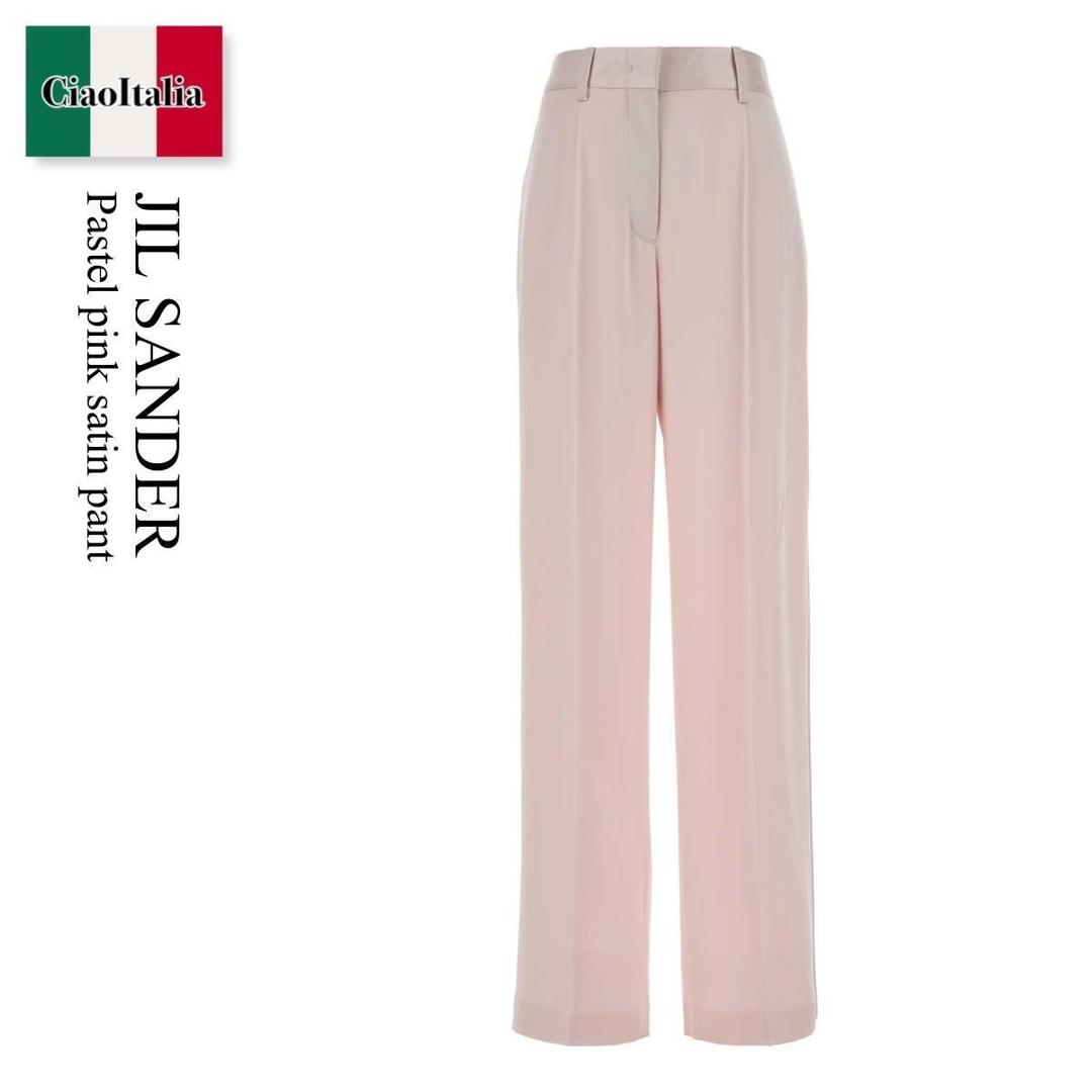 【数量限定・在庫限り・早い者勝ち！】 ジルサンダー / Jil Sander Pastel Pink Satin Pant / J02KA0380J 76018 / J02KA0380J 76018 684 / J02KA0380J76018 / J02KA0380J76018 684 / J02KA0380J76018684 / パンツ｜Ciao Italia 77,712円