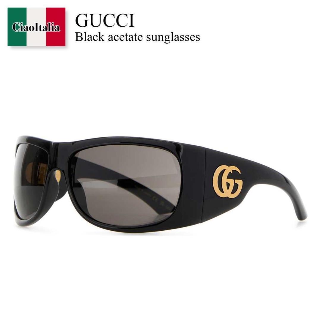 【数量限定・在庫限り・早い者勝ち！】 グッチ / Gucci Black Acetate Sunglasses / 865670 J1691 / 865670 J1691 1012 / 865670J1691 / 865670J1691 1012 / 865670J16911012 / サングラス