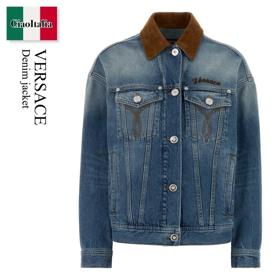【数量限定・在庫限り・早い者勝ち！】 ヴェルサーチェ / Versace Denim Jacket / 10226 941A16751 / 10226 941A16751 1D800 / 10226941A16751 / 10226941A16751 1D800 / 10226941A167511D800 / ジャケット