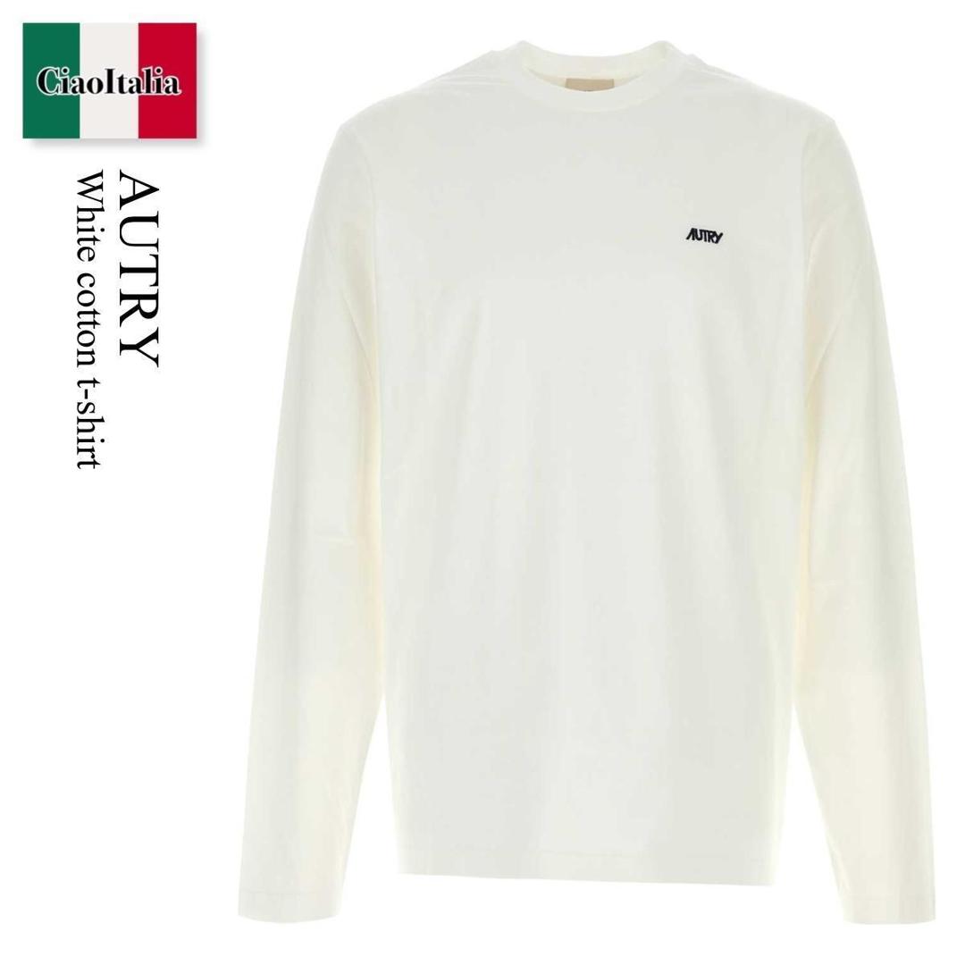 【数量限定・在庫限り・早い者勝ち！】 オートリー / Autry White Cotton T-Shirt / LSPX006W / LSPX / LSPX 006W / Tシャツ・カットソー｜Ciao Italia