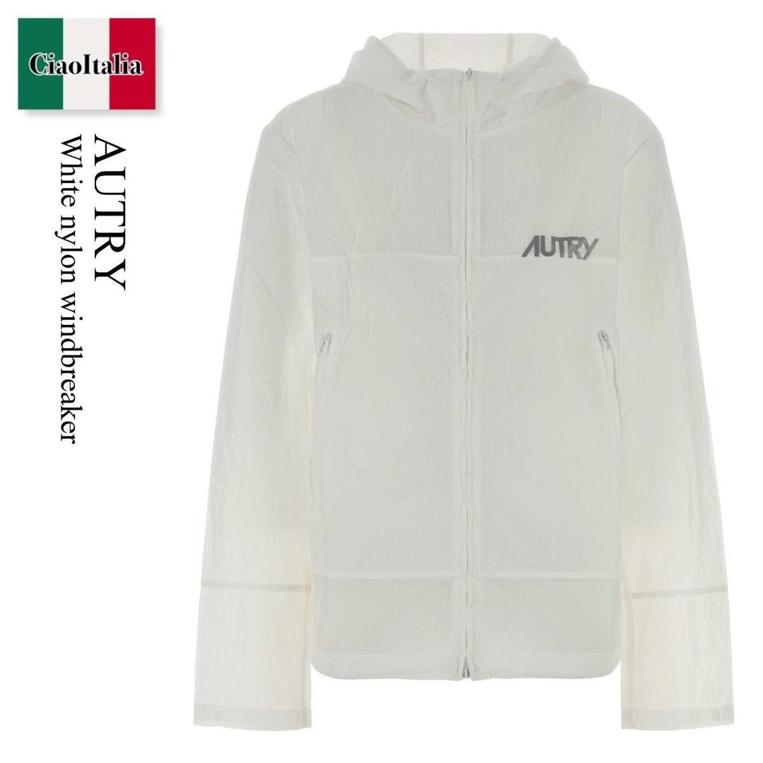 【量目押さえる・店卸し資産極限点・早め者制勝！】 オートリー / Autry White Nylon Windbreaker / WBPX012W / WBPX / WBPX 012W / 上衣