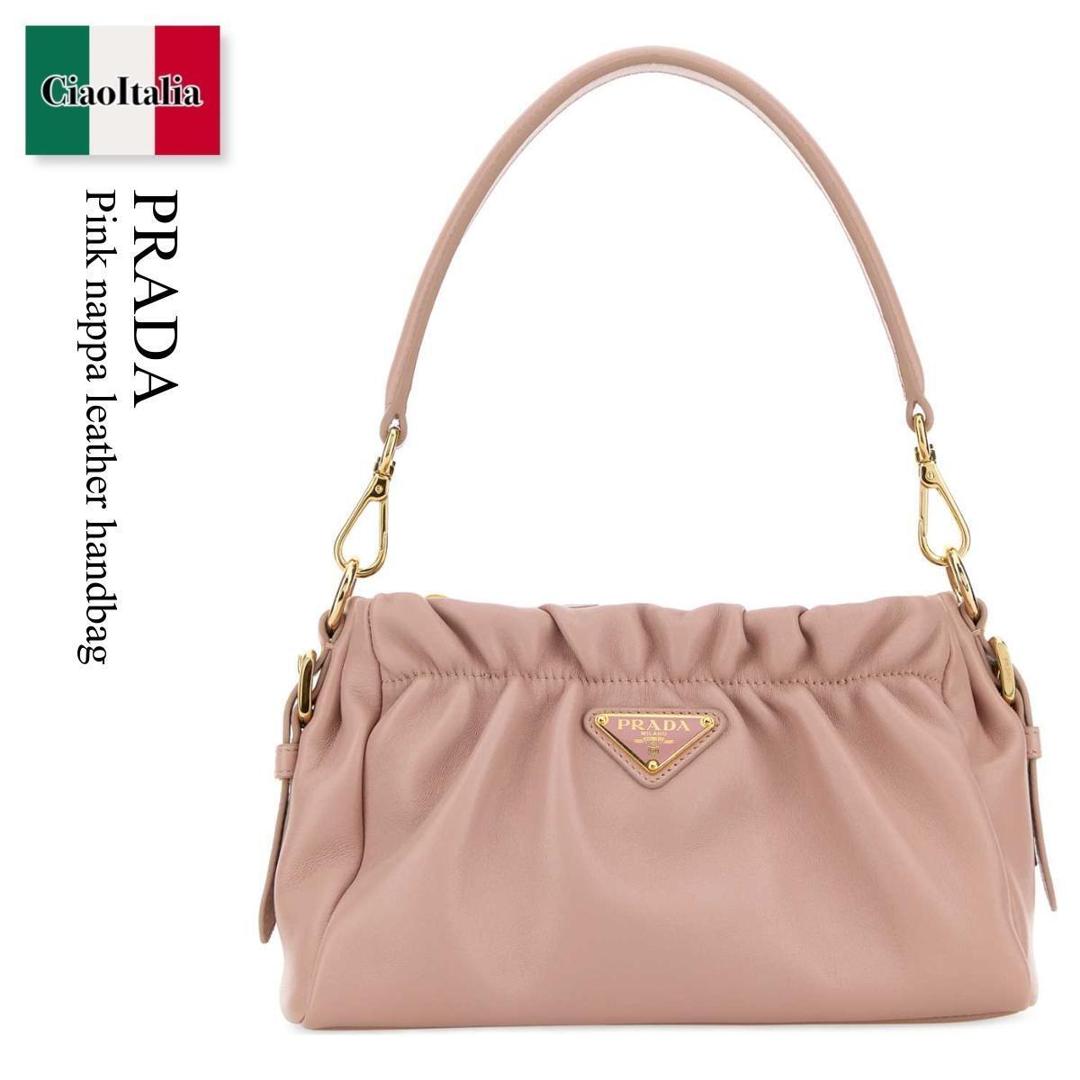 【数量限定・在庫限り・早い者勝ち！】 プラダ / かばん / カバン / Prada Pink Nappa Leather Handbag / 1BC270 F0D91 / 1BC270 2DX8 F0D91 / 1BC2702DX8 / 1BC2702DX8 F0D91 / 1BC2702DX8F0D91 / ハンドバッグ 176,147円