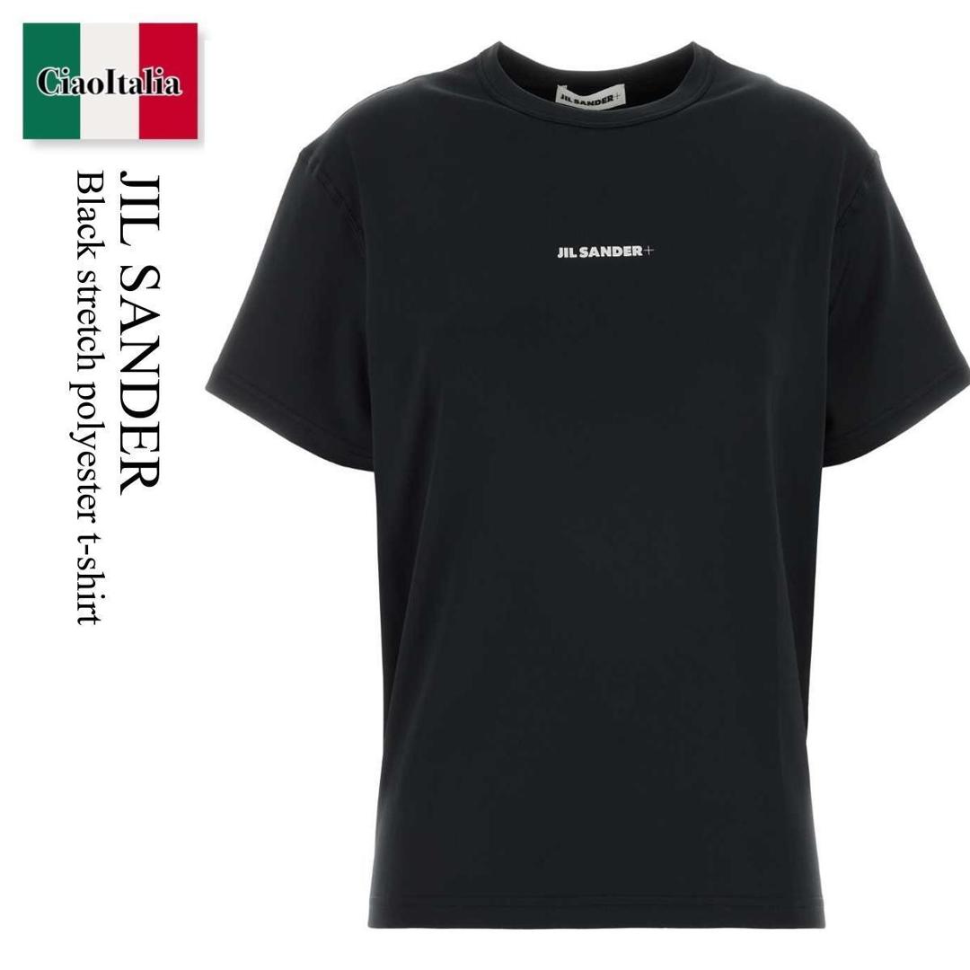 【数量限定・在庫限り・早い者勝ち！】 ジルサンダー / Jil Sander Black Stretch Polyester T-Shirt / J40GC0149J 20033 / J40GC0149J 20033 001 / J40GC0149J20033 / J40GC0149J20033 001 / J40GC0149J20033001 / Tシャツ・カットソー｜Ciao Italia