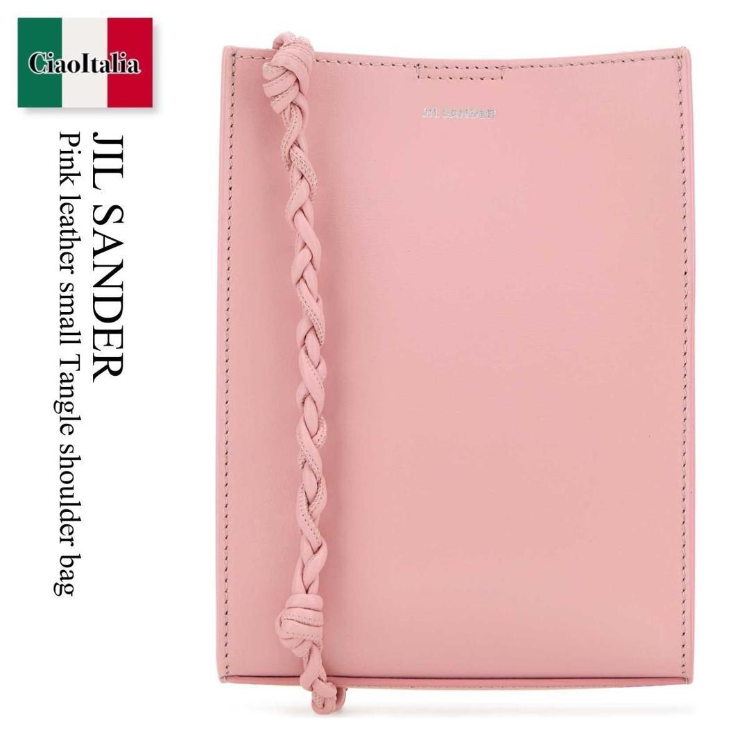 【量目押さえる・店卸し資産極限点・早め者制勝！】 ジルサンダー / かばん / 嚢 / Jil Sander Pink Leather Small Tangle Shoulder Bag / J07WG0001P 5354 / J07WG0001P 5354 671 / J07WG0001P5354 / J07WG0001P5354 671 / J07WG0001P5354671 / ショルダーバッグ・ポシェット