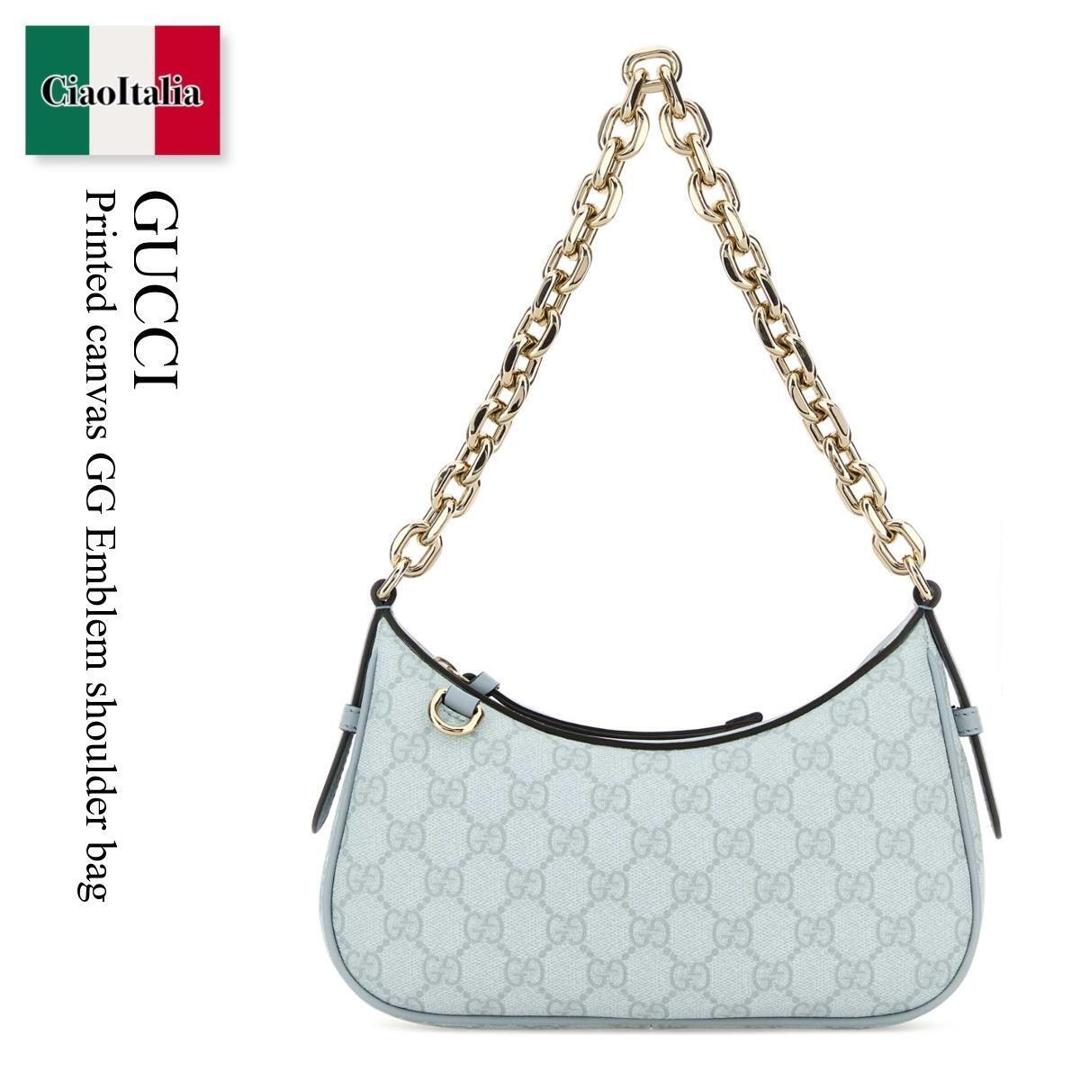 【数量限定・在庫限り・早い者勝ち！】 グッチ / かばん / カバン / Gucci Printed Canvas Gg Emblem Shoulder Bag / 847447 FAD6L / 847447 FAD6L 4943 / 847447FAD6L / 847447FAD6L 4943 / 847447FAD6L4943 / ショルダーバッグ・ポシェット｜Ciao Italia 107,904円