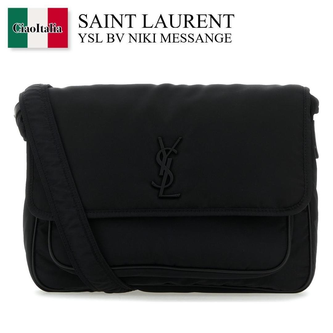 【数量限定・在庫限り・早い者勝ち！】 サンローラン / かばん / カバン / Saint Laurent Ysl Bv Niki Messange / 757146 FACKH / 757146 FACKH 1000 / 757146FACKH / 757146FACKH 1000 / 757146FACKH1000 / ショルダーバッグ 201,236円