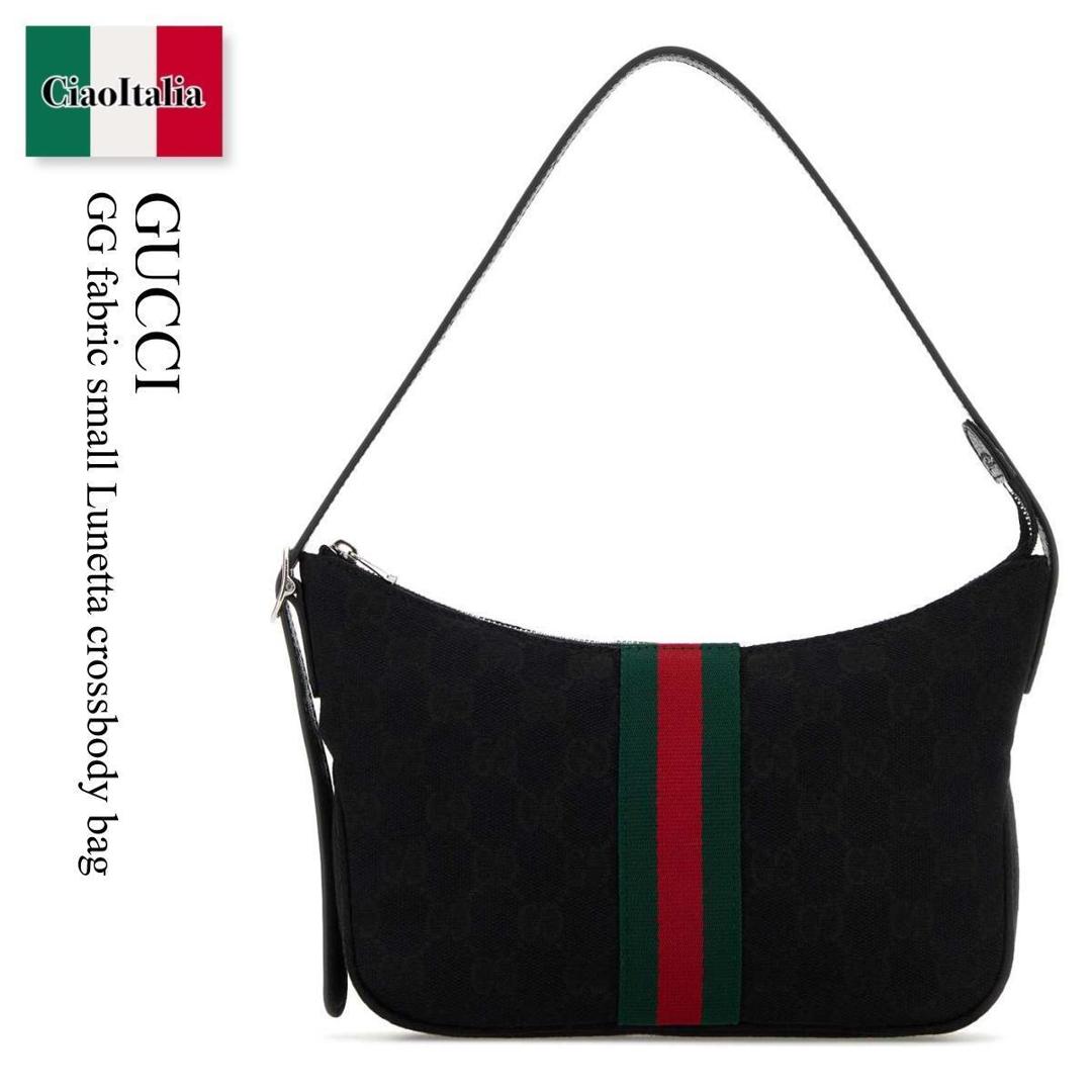 【分量制限事項・店卸し資産区分け・早め者白星！】 グッチ / かばん / 鞄 / Gucci Gg Fabric Small Lunetta Crossbody Bag / 863406 FAFWA / 863406 FAFWA 1053 / 863406FAFWA / 863406FAFWA 1053 / 863406FAFWA1053 / ショルダーバッグ