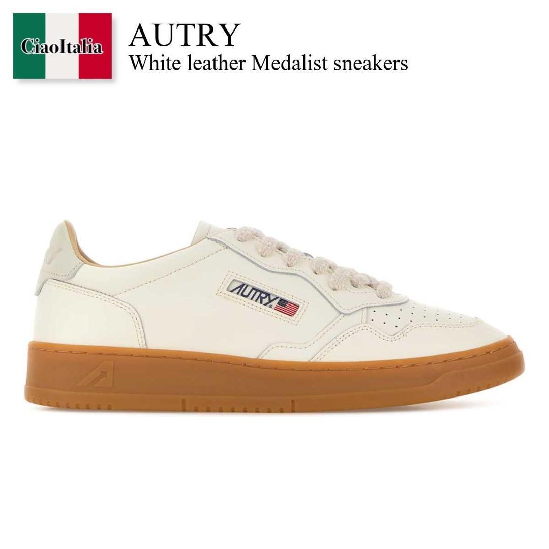 【数量限定・在庫限り・早い者勝ち！】 オートリー / Autry White Leather Medalist Sneakers / AULMBD01 / AULM / AULM BD01 / スニーカー