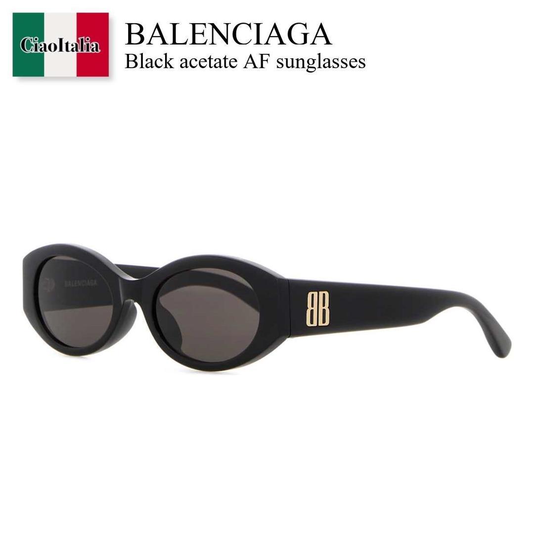【数量限定・在庫限り・早い者勝ち！】 バレンシアガ / Balenciaga Black Acetate Af Sunglasses / 858864 T0039 / 858864 T0039 1000 / 858864T0039 / 858864T0039 1000 / 858864T00391000 / サングラス