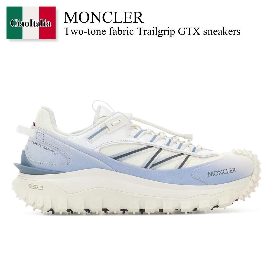 【物量制限事項・店卸し資産極限点・早め者制覇！】 モンク軌跡 / Moncler Two-Tone Fabric Trailgrip Gtx Sneakers / L109A4 700 / L109A4 M00280M8443 700 / L109A4M00280M8443 / L109A4M00280M8443 700 / L109A4M00280M8443700 / スニーカー