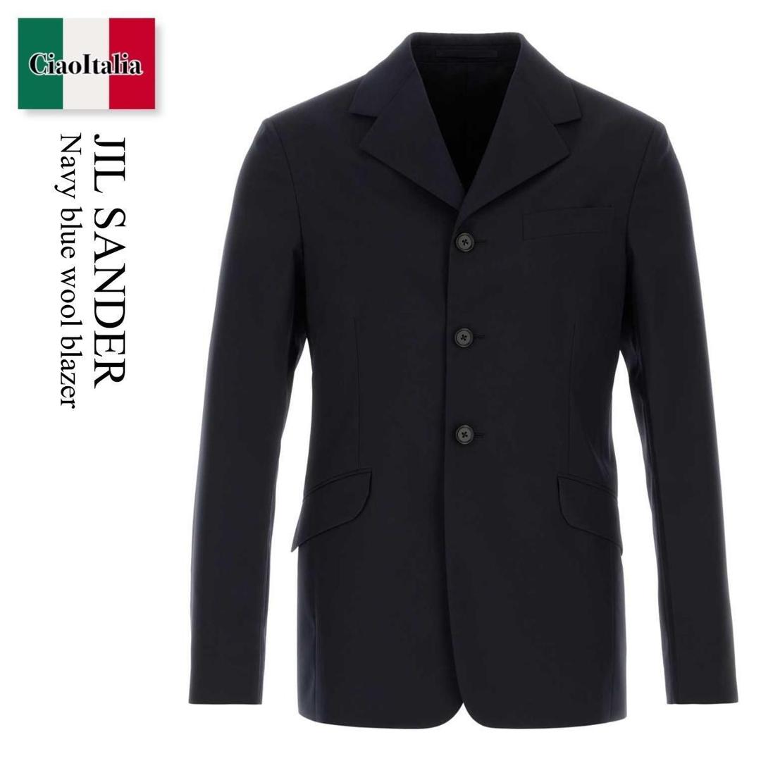 【数量限定・在庫限り・早い者勝ち！】 ジルサンダー / Jil Sander Navy Blue Wool Blazer / J21BN0227J 40249 / J21BN0227J 40249 402 / J21BN0227J40249 / J21BN0227J40249 402 / J21BN0227J40249402 / ジャケットその他｜Ciao Italia