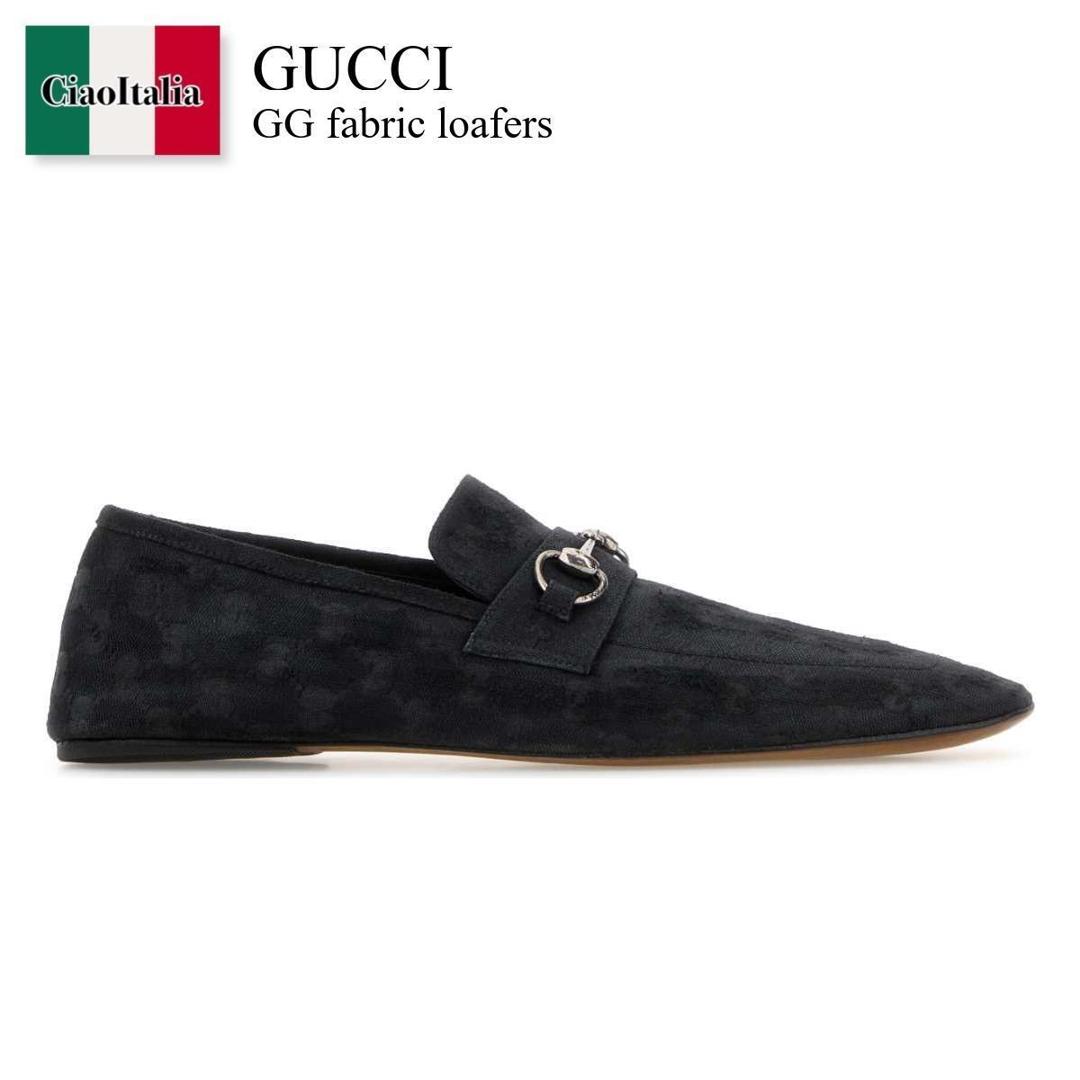 【寸法押さえる・店卸し資産境界線・早め者制覇！】 グッチ / Gucci Gg Fabric Loafers / 863033 FAFUW / 863033 FAFUW 1000 / 863033FAFUW / 863033FAFUW 1000 / 863033FAFUW1000 / 御召しものシューズ・革靴・商行為シューズ