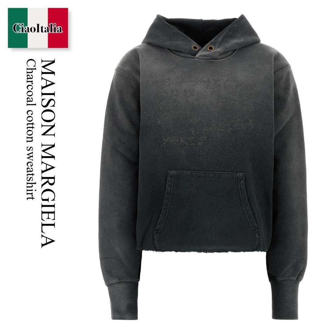 【物量制限事項・店卸し資産極限点・早め者制覇！】 棲み家 マルジェラ / Maison Margiela Charcoal Cotton Sweatshirt / S51GU0142 S25520 / S51GU0142 S25520 972 / S51GU0142S25520 / S51GU0142S25520 972 / S51GU0142S25520972 / パーカー・フーディ
