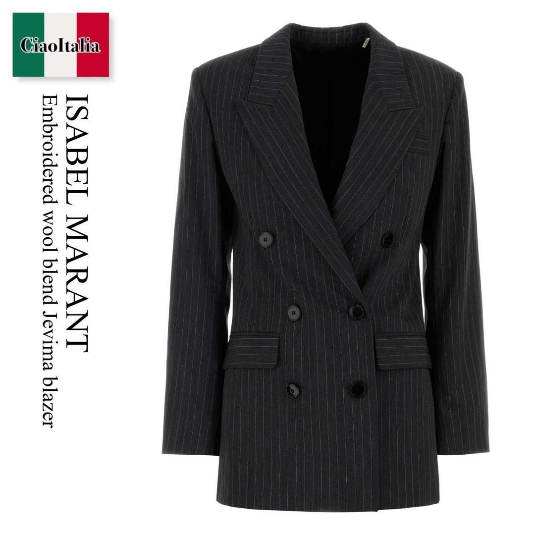 【数量限定・在庫限り・早い者勝ち！】 イザベルマラン / Isabel Marant Embroidered Wool Blend Jevima Blazer / VE0538 FDD1F01I / VE0538 FDD1F01I 02AN / VE0538FDD1F01I / VE0538FDD1F01I 02AN / VE0538FDD1F01I02AN / ジャケット