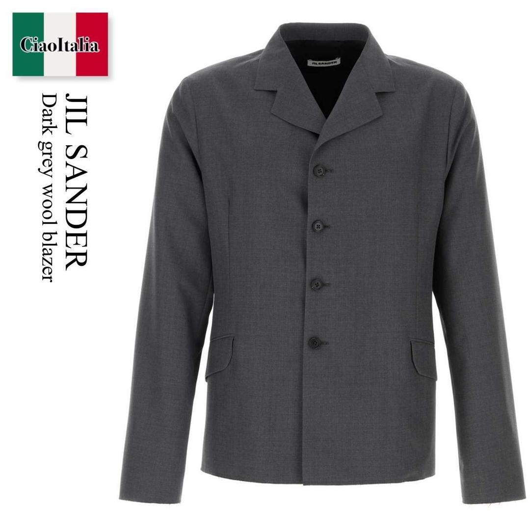 【数量限定・在庫限り・早い者勝ち！】 ジルサンダー / Jil Sander Dark Grey Wool Blazer / J21BN0232J 40249 / J21BN0232J 40249 004 / J21BN0232J40249 / J21BN0232J40249 004 / J21BN0232J40249004 / ジャケットその他