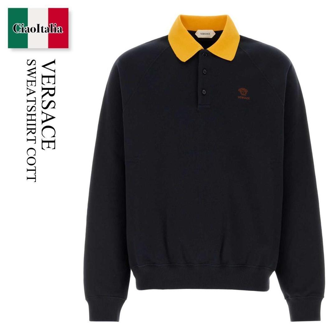 【寸法押さえる・店卸し資産境界線・早め者制覇！】 ヴェルサーチェ / Versace Sweatshirt Cott / 10245 831A17914 / 10245 831A17914 1UI20 / 10245831A17914 / 10245831A17914 1UI20 / 10245831A179141UI20 / スウェット・トレーナー