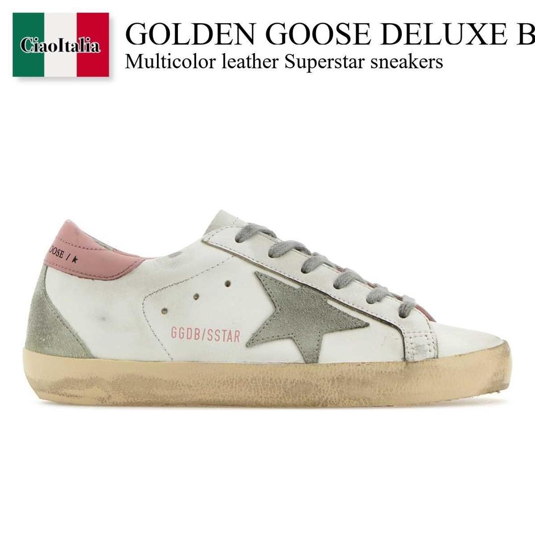 【量目押さえる・店卸し資産極限点・早め者制勝！】 ゴールデングース / Golden Goose Deluxe Brand Leather Superstar Sneakers / GWF00102F002569 / GWF00102F002569 10914 / GWF00102F00256910914 / スニーカー