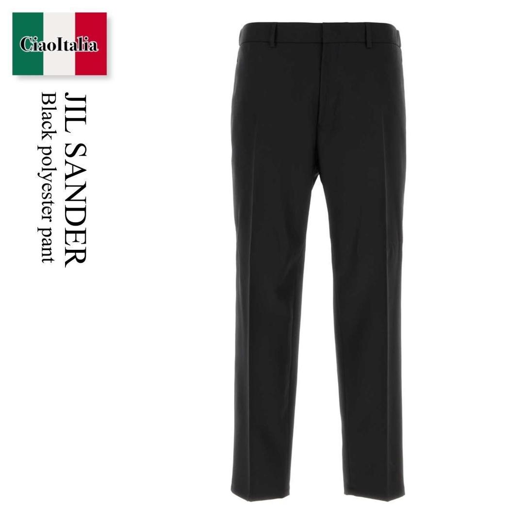 【数量限定・在庫限り・早い者勝ち！】 ジルサンダー / Jil Sander Black Polyester Pant / J21KA0011J 70 / J21KA0011J 70 001 / J21KA0011J70 / J21KA0011J70 001 / J21KA0011J70001 / パンツ・ボトムスその他｜Ciao Italia