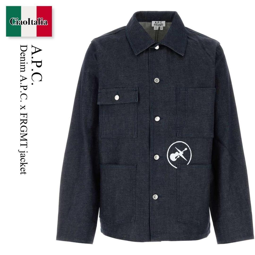 【分量制限事項・店卸し資産区分け・早め者白星！】 A.P.C. / A.P.C. Denim A.P.C. X Frgmt Jacket / COHES H32131 / COHES H32131 IAI / COHESH32131 / COHESH32131 IAI / COHESH32131IAI / 上衣