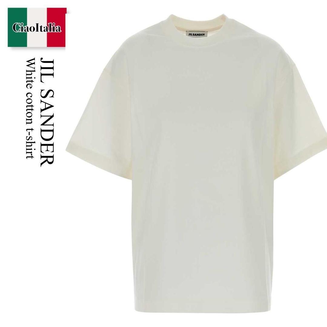 【分量制限事項・店卸し資産区分け・早め者白星！】 ジルサンダー / Jil Sander White Cotton T-Shirt / J02GC0173J 20347 / J02GC0173J 20347 102 / J02GC0173J20347 / J02GC0173J20347 102 / J02GC0173J20347102 / プルオーバー・カットソー
