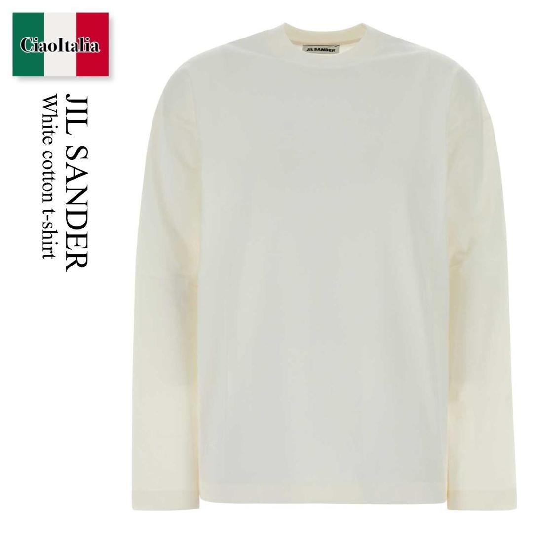 【分量制限事項・店卸し資産区分け・早め者白星！】 ジルサンダー / Jil Sander White Cotton T-Shirt / J02GC0174J 20347 / J02GC0174J 20347 102 / J02GC0174J20347 / J02GC0174J20347 102 / J02GC0174J20347102 / プルオーバー・カットソー