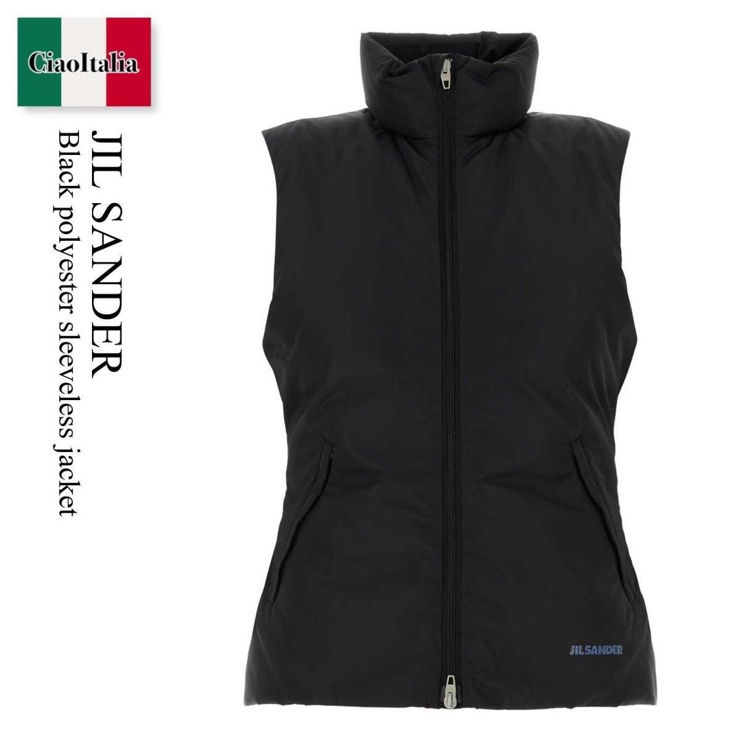 【数量限定・在庫限り・早い者勝ち！】 ジルサンダー / Jil Sander Black Polyester Sleeveless Jacket / J02AF0139J 70207 / J02AF0139J 70207 001 / J02AF0139J70207 / J02AF0139J70207 001 / J02AF0139J70207001 / ダウンベスト｜Ciao Italia