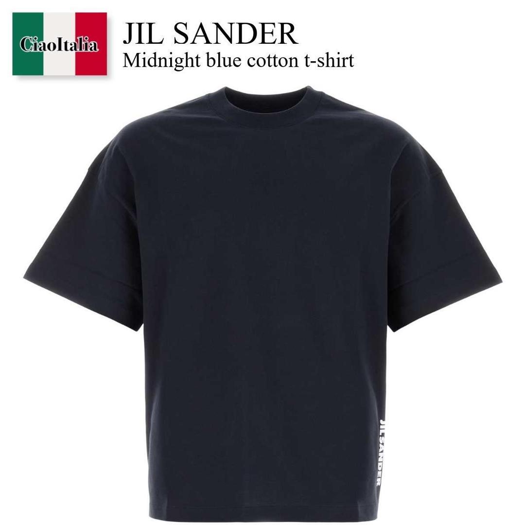 【分量制限事項・店卸し資産区分け・早め者白星！】 ジルサンダー / Jil Sander Midnight Blue Cotton T-Shirt / J22GC0277J 20348 / J22GC0277J 20348 402 / J22GC0277J20348 / J22GC0277J20348 402 / J22GC0277J20348402 / プルオーバー・カットソー