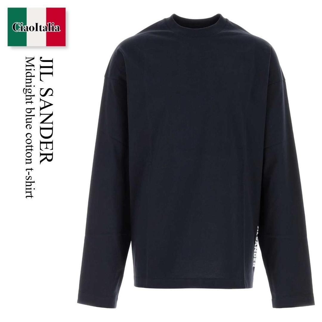 【分量制限事項・店卸し資産区分け・早め者白星！】 ジルサンダー / Jil Sander Midnight Blue Cotton T-Shirt / J22GC0278J 20348 / J22GC0278J 20348 402 / J22GC0278J20348 / J22GC0278J20348 402 / J22GC0278J20348402 / プルオーバー・カットソー