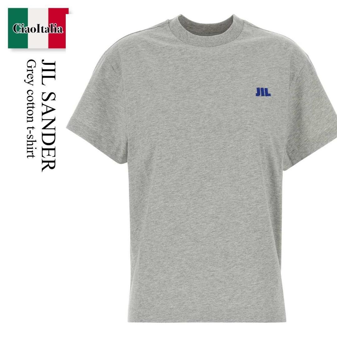 【数量限定・在庫限り・早い者勝ち!】 ジルサンダー / Jil Sander Grey Cotton T-Shirt / J02GC0163J 45048 / J02GC0163J 45048 058 / J02GC0163J45048 / J02GC0163J45048 058 / J02GC0163J45048058 / Tシャツ・カットソー|Ciao Italia