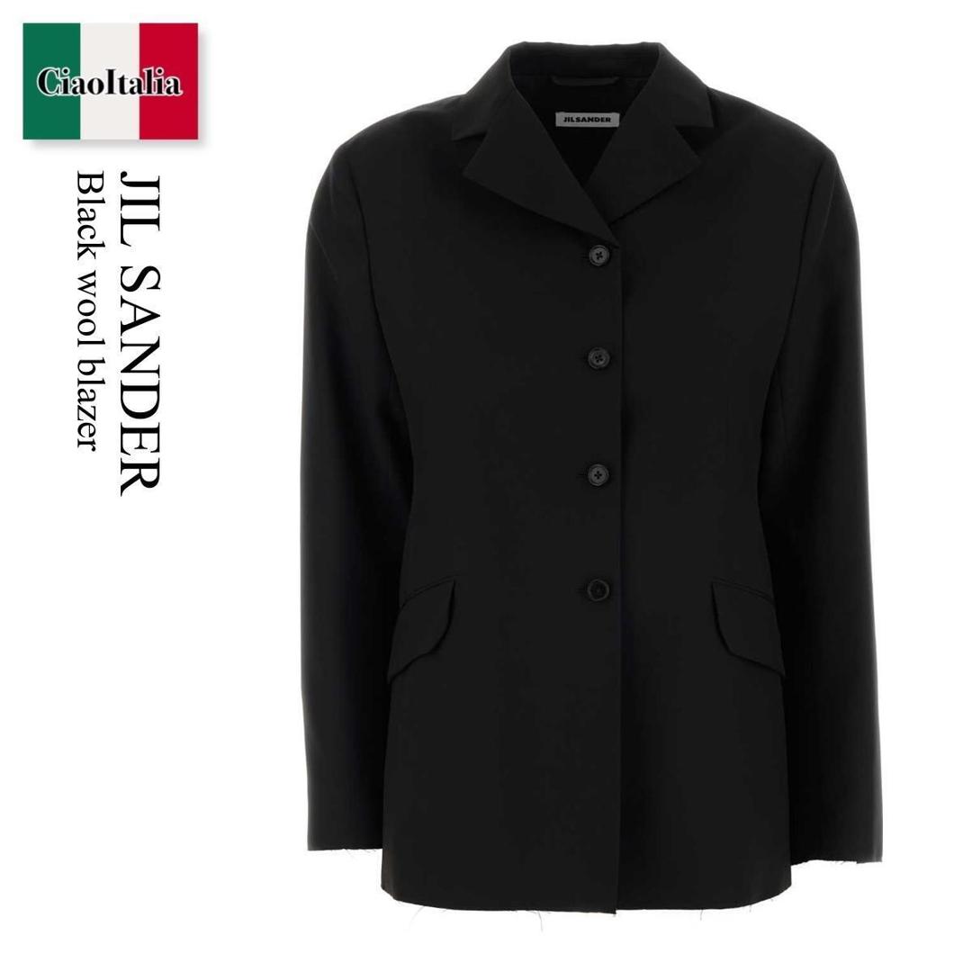 【量目押さえる・店卸し資産極限点・早め者制勝！】 ジルサンダー / Jil Sander Black Wool Blazer / J02BN0266J 40249 / J02BN0266J 40249 001 / J02BN0266J40249 / J02BN0266J40249 001 / J02BN0266J40249001 / 上衣