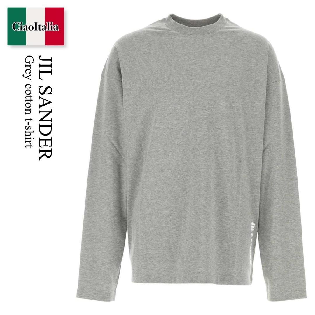 【分量制限事項・店卸し資産区分け・早め者白星！】 ジルサンダー / Jil Sander Grey Cotton T-Shirt / J22GC0278J 20399 / J22GC0278J 20399 025 / J22GC0278J20399 / J22GC0278J20399 025 / J22GC0278J20399025 / プルオーバー・カットソー