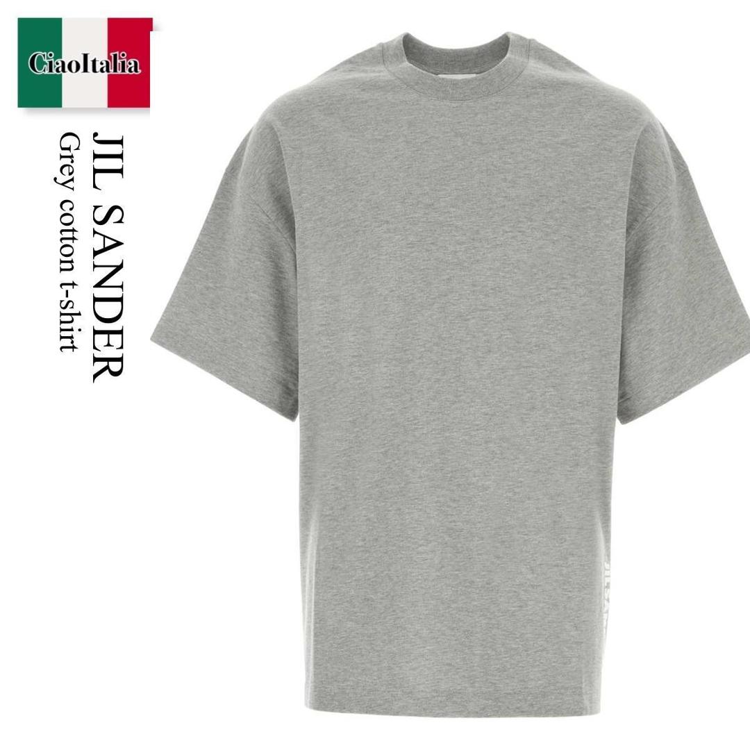 【分量制限事項・店卸し資産区分け・早め者白星！】 ジルサンダー / Jil Sander Grey Cotton T-Shirt / J22GC0277J 20399 / J22GC0277J 20399 025 / J22GC0277J20399 / J22GC0277J20399 025 / J22GC0277J20399025 / プルオーバー・カットソー
