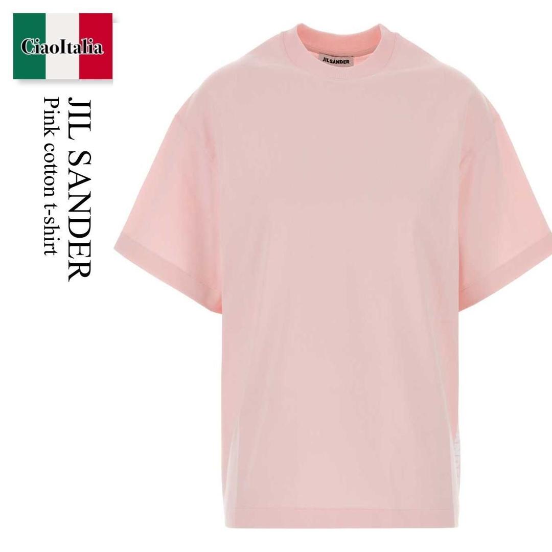 【分量制限事項・店卸し資産区分け・早め者白星！】 ジルサンダー / Jil Sander Pink Cotton T-Shirt / J02GC0173J 20348 / J02GC0173J 20348 678 / J02GC0173J20348 / J02GC0173J20348 678 / J02GC0173J20348678 / プルオーバー・カットソー