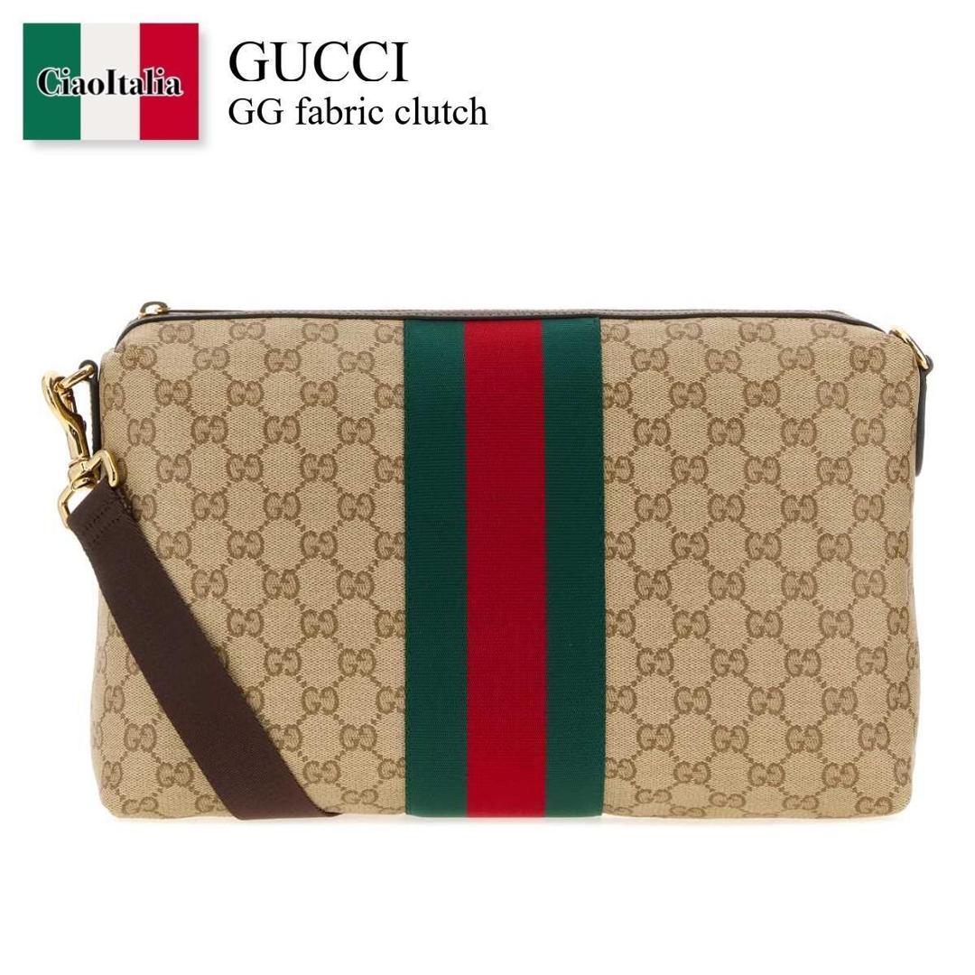 【数量限定・在庫限り・早い者勝ち！】 グッチ / かばん / カバン / Gucci Gg Fabric Clutch / A002KX FAF99 / A002KX FAF99 9646 / A002KXFAF99 / A002KXFAF99 9646 / A002KXFAF999646 / クラッチバッグ｜Ciao Italia